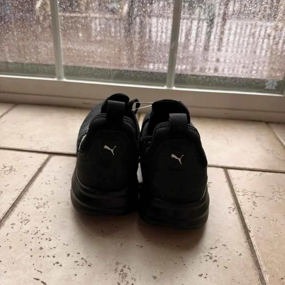 Puma Enzo‎ Beta Woven Mens Running Shoes Black 195125-04 Size 12